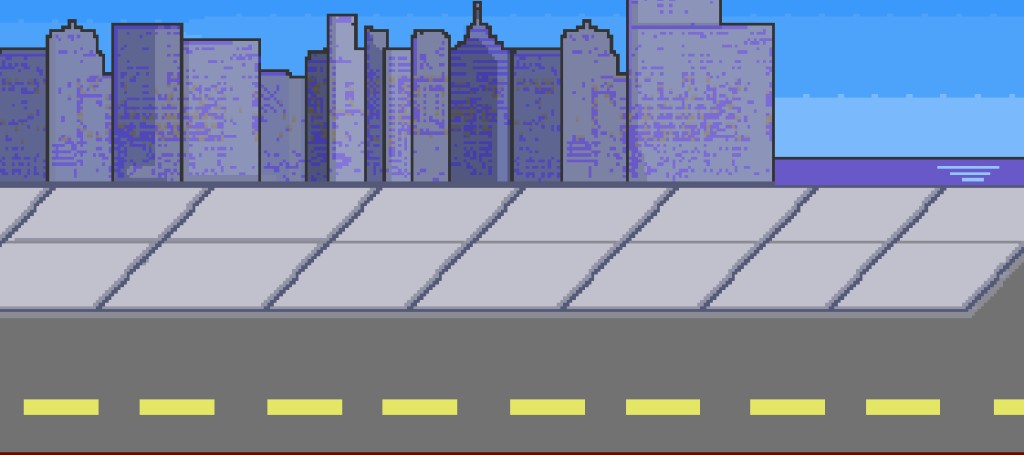 Political Party Animal city skyline