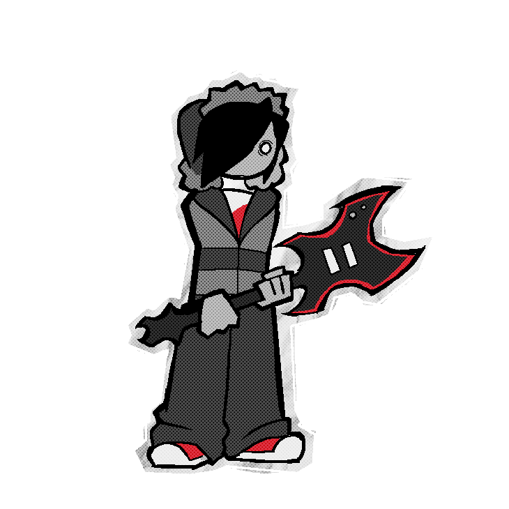 Damien idle animation