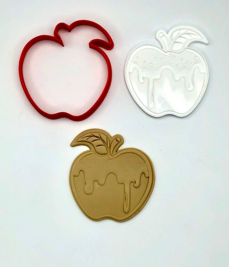 Apple cake product shot